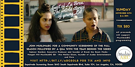 East of La Brea Screening: The Untold Stories of Young LA primary image