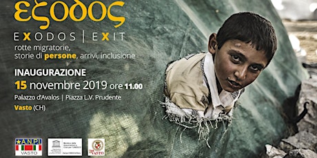 Immagine principale di Mostra Fotografica Exodos - rotte migratorie, storie di persone, arrivi, inclusione 