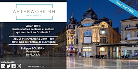 Image principale de AfterWork RH Montpellier - Quels sont les secteurs et métiers en Occitanie?