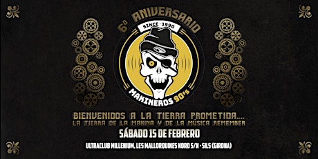 Imagen principal de 6º Aniversario Makineros 90's en Girona