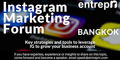 Instagram Marketing Forum (Bangkok) primary image