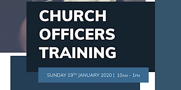 NEC Church Officers Training 2020