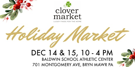 Clover Market's Holiday Market - Early Bird Shopping Hour primary image