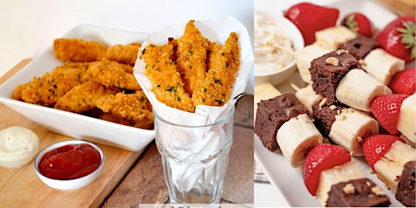 Culinary Kids: Cornflake Chicken & Banana Split Kabobs