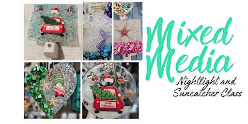 Image principale de Mixed Media Night Light or Suncatcher Class