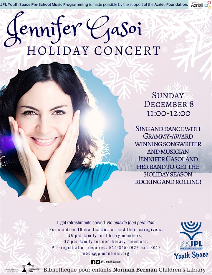 Jennifer Gasoi Holiday Concert image