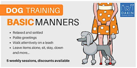 Basic Manners Dog Training -Leverett primary image