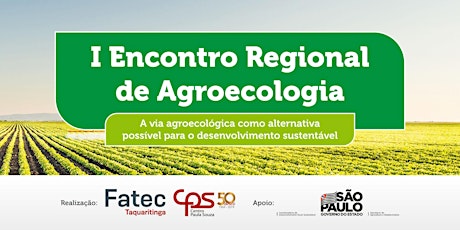 Imagem principal do evento I Encontro Regional de Agroecologia