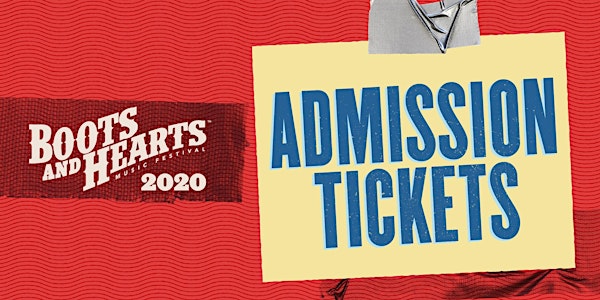 Boots and Hearts 2020 - Admission