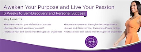 Awaken Your Purpose and Live Your Passion {Online Group Coaching Program} primary image
