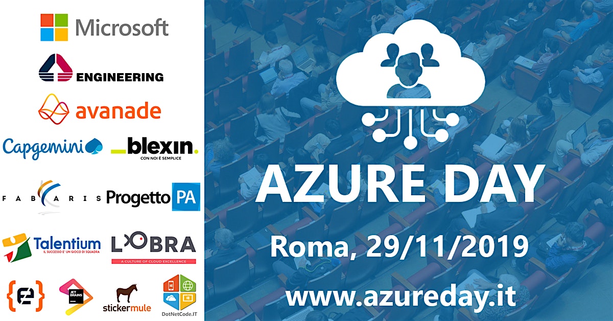 Azure Day Rome 2019 Reloaded