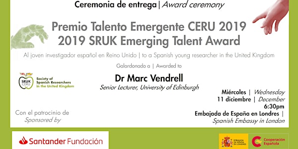 SRUK IV Emerging Talent Award Ceremony - 2019