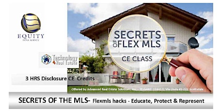 SECRETS OF THE MLS - 3 hrs of Disclosure ADRE CE Credit primary image