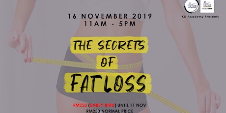 Secrets Of Fat Loss Workshop primary image