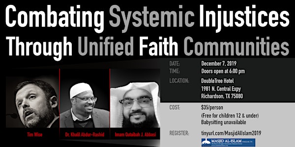 Combating Systems Injustices Through Unified Faith Communities
