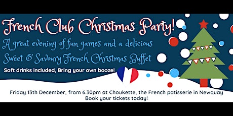 French Club Christmas Party primary image