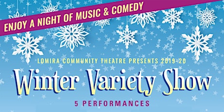 Winter Variety Show - TUESDAY, DEC 31 - NEW YEAR'S EVE primary image