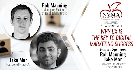 NYMA Panel Networking Event -Why UX is the Key to Digital Marketing Success primary image