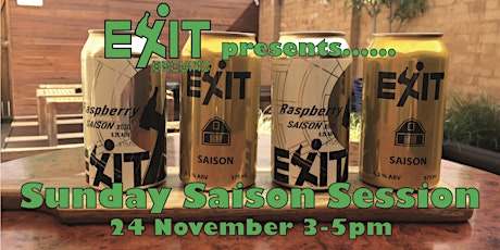 Exit Brewing's Sunday Saison Session primary image