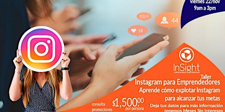 Imagen principal de Taller Instagram para Emprendedores