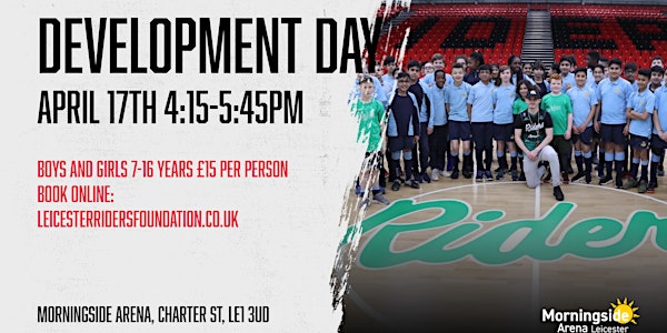 Leicester Riders Junior Development Day - Cancelled