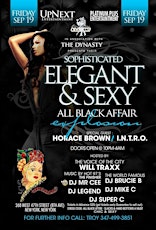 Class Action Productions Presents the Elegant & Sexy All Black Affair Explosion primary image