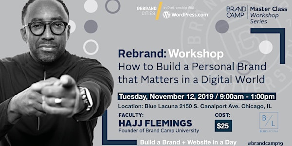 Rebrand Workshop: Build Your Personal Brand + Website In a Day  -  (Chicago...