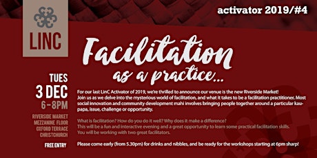 LinC Activator #4: Facilitation as a Practice primary image