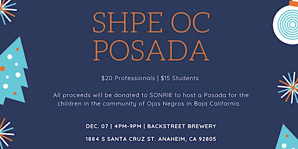 SHPE OC Posada - RSVP - Tickets Purchased at Event