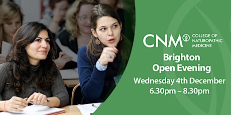 CNM Brighton - Free Open Evening primary image