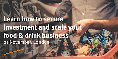 How to scale a successful food & drink business primary image