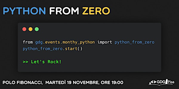 print("Python from zero")