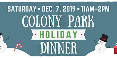 Colony Park Holiday Dinner primary image