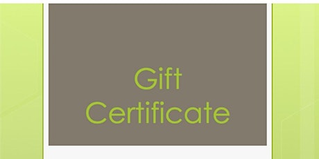 GIFT CERTIFICATE FOR PRIVATE TEA CEREMONY primary image