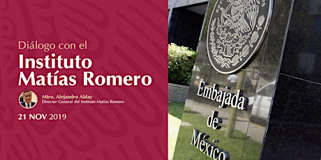 Hauptbild für Diálogo con el Instituto Matías Romero