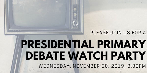 November Debate Watch Party
