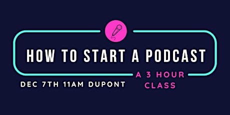 Start Your Podcast The Right Way, With Help! primary image