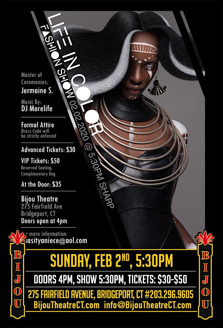 Life In Color Fashion Show Tickets Bijou Theatre