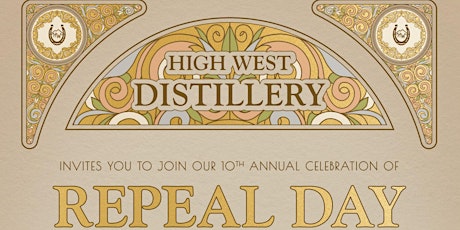 Repeal Day at High West Saloon primary image