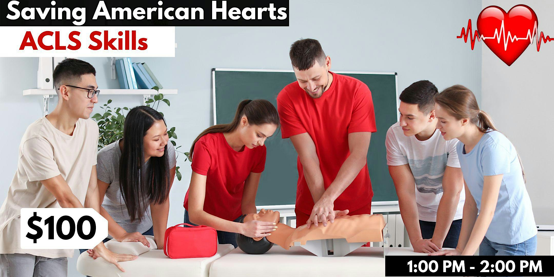 American Heart Association ACLS Skills Session. - Colorado Springs, CO