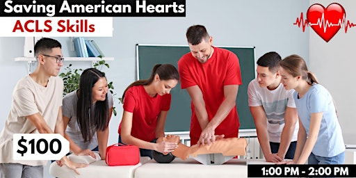 Image principale de AHA ACLS Skills Session.