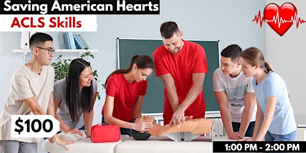 AHA ACLS Skills Session.