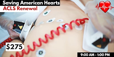 Image principale de AHA ACLS Renewal Certification (+ Free BLS)