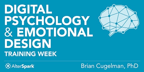 Digital Psychology & Emotional Design - Training Week (San Jose) POSPONED primary image