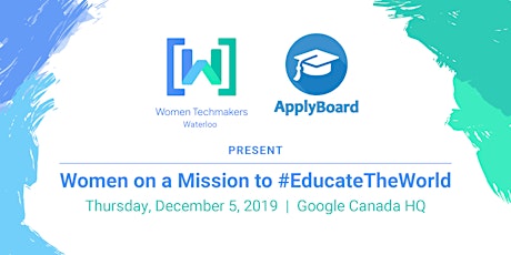 WTM & ApplyBoard Present: Women on a Global Mission to Educate the World! primary image