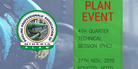PLAN 4th Quarter Technical Session 2019 (PHC) primary image