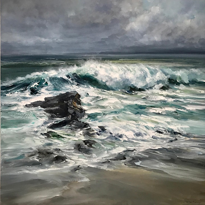 Seascape Painting in Oils with the Palette Knife // Weekend Workshop image