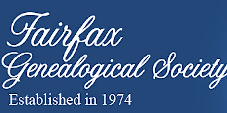 Vendor Registration: Fairfax Genealogical Society 2020 Spring Conference, "Lines to Our Past" primary image