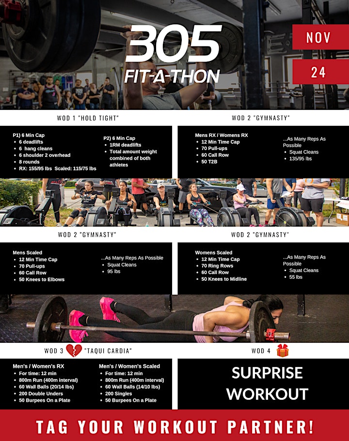305 Fit-A-Thon (Powered by One Set 4 and Another Level Fit) image