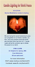 9/11 REMEMBRANCE CANDLE LIGHTING MEDITATION primary image